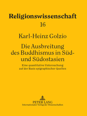 cover image of Die Ausbreitung des Buddhismus in Süd- und Südostasien